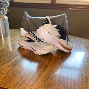 Brooks light grey and Black Athletic Shoes